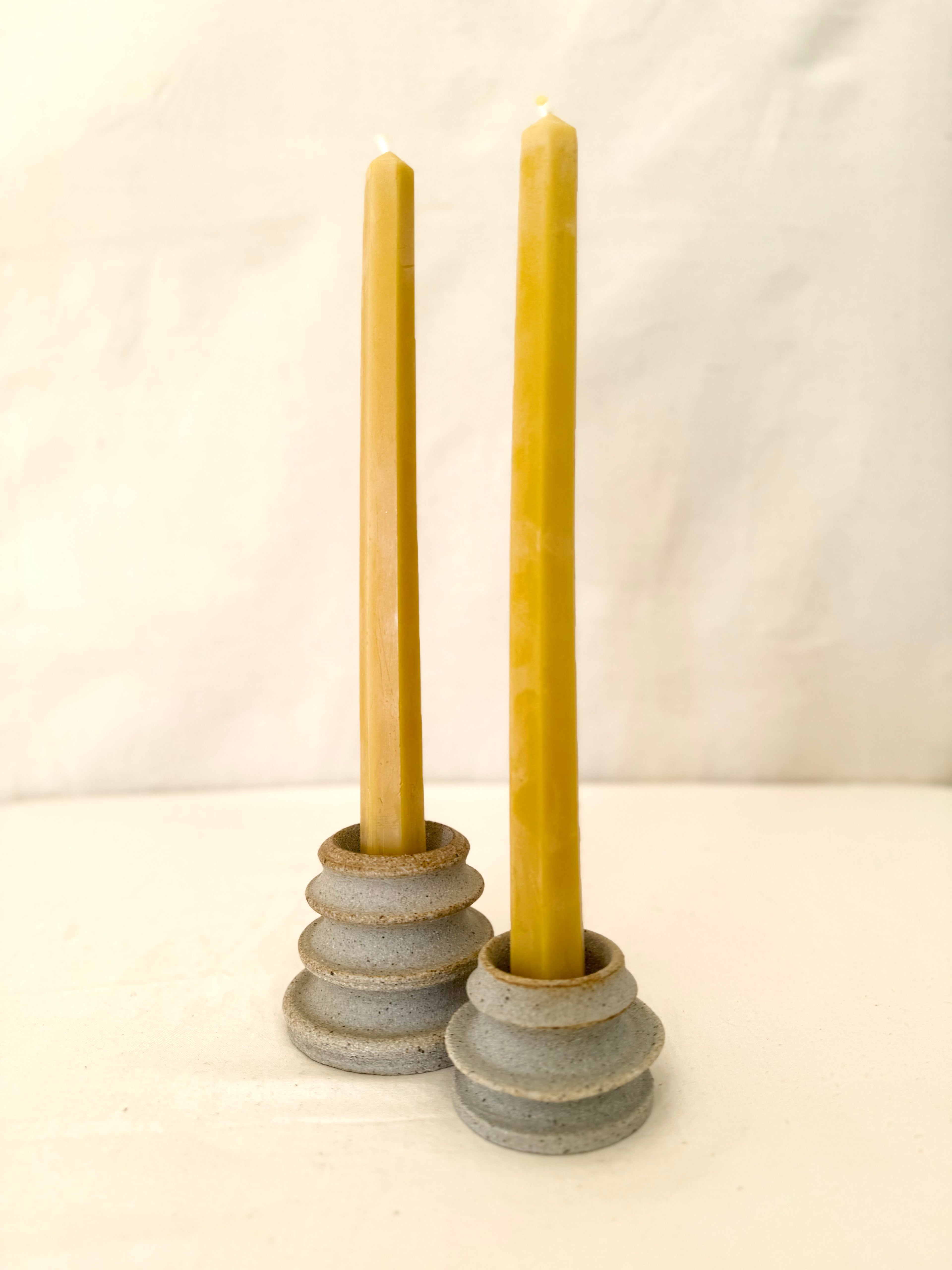 Beeswax Hexagon Tapers