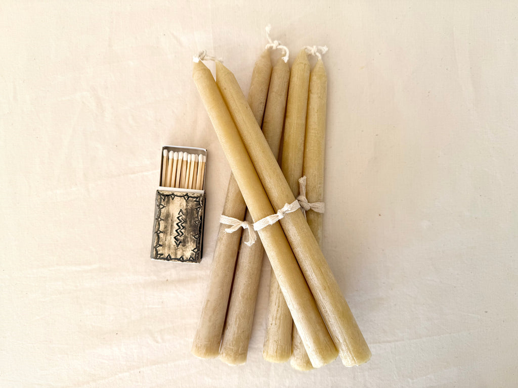 Beeswax Tapers