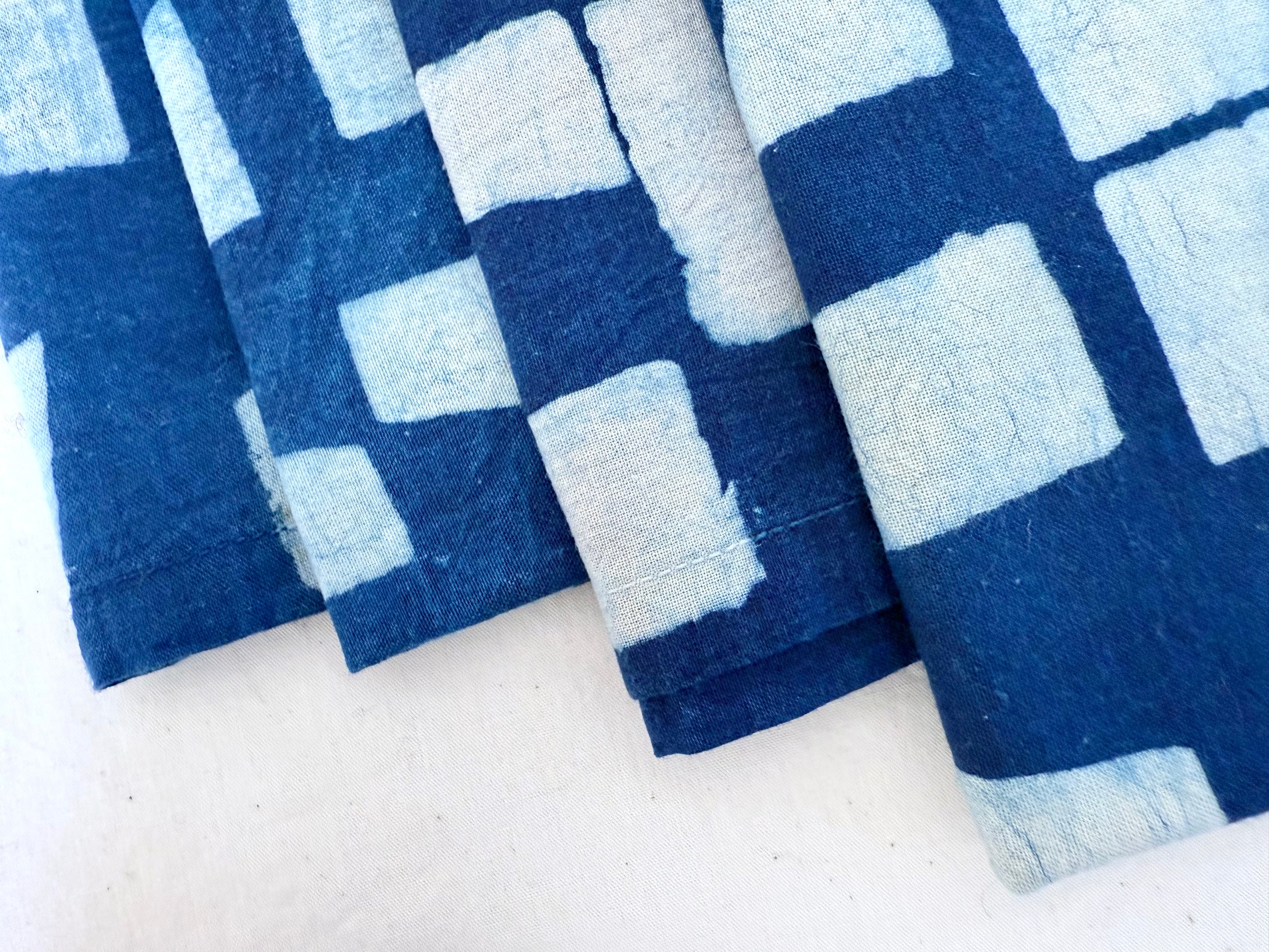 Indigo Mosaic Napkin Set
