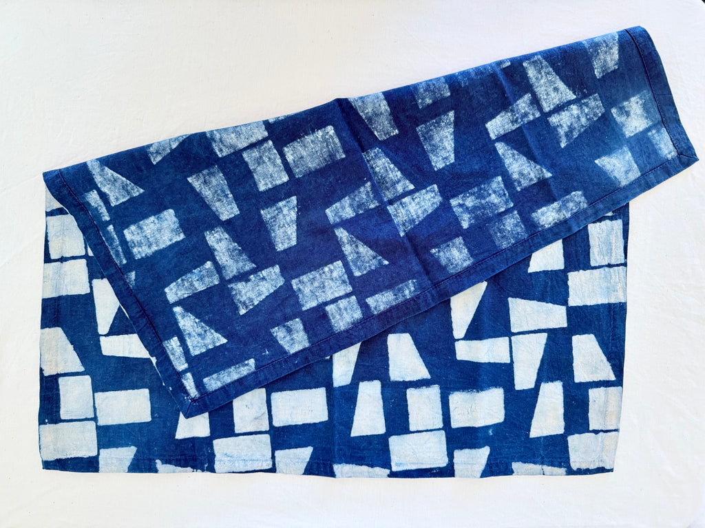 Indigo Mosaic Napkin Set