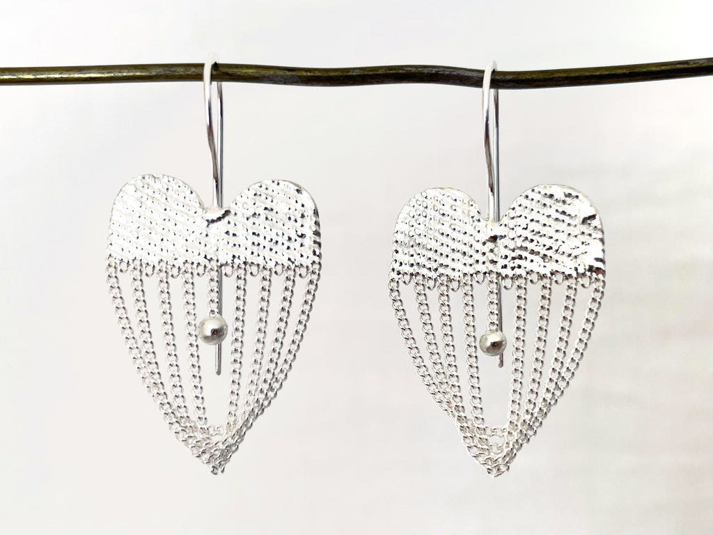 Singing Sterling Silver Earrings
