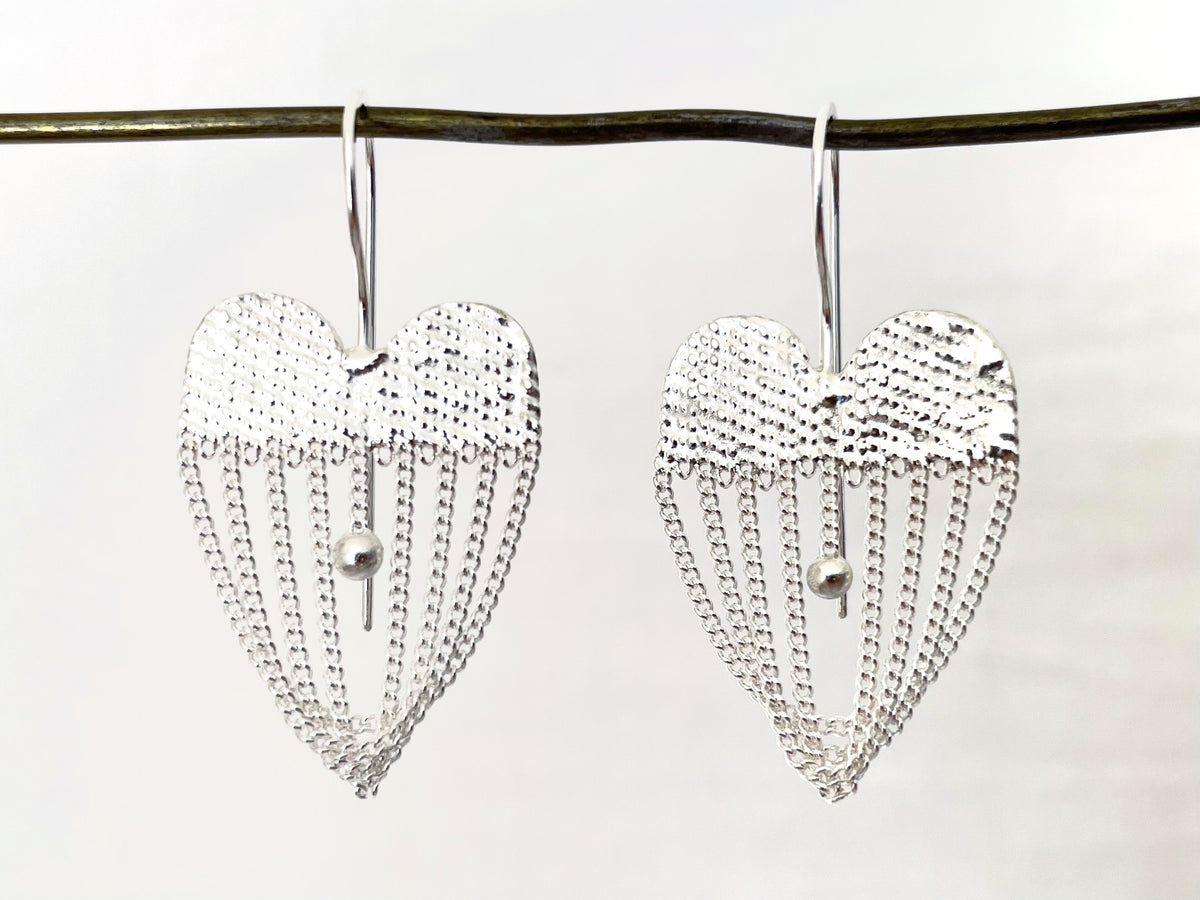 Singing Sterling Silver Earrings