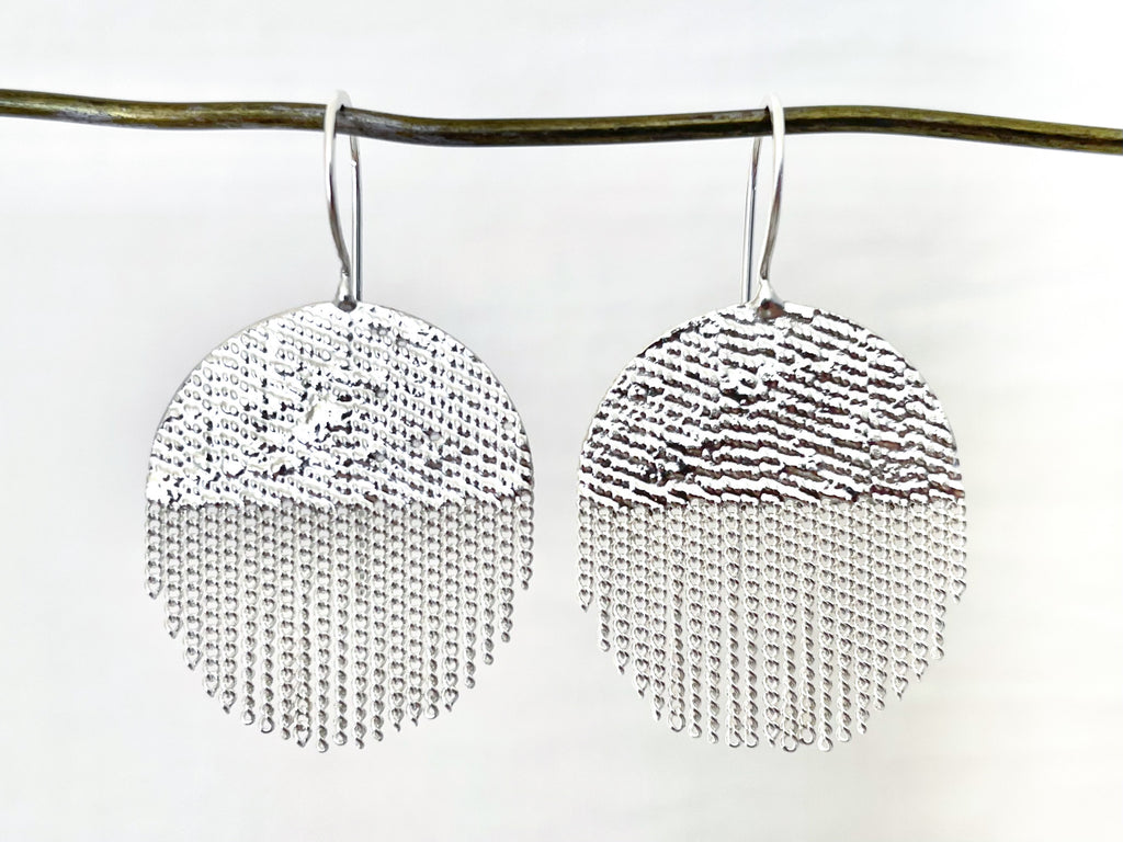 Half Circle Dangles Silver
