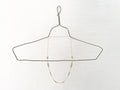 Minnow Necklace Brass + Silver