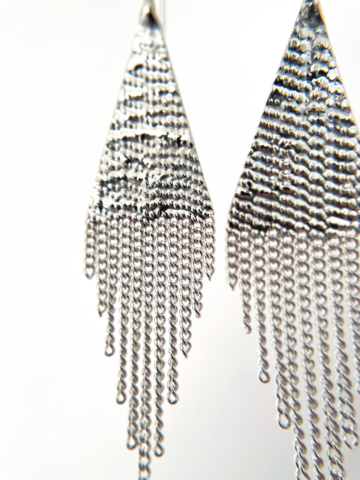 Lil' Triangle Sterling Silver Earrings
