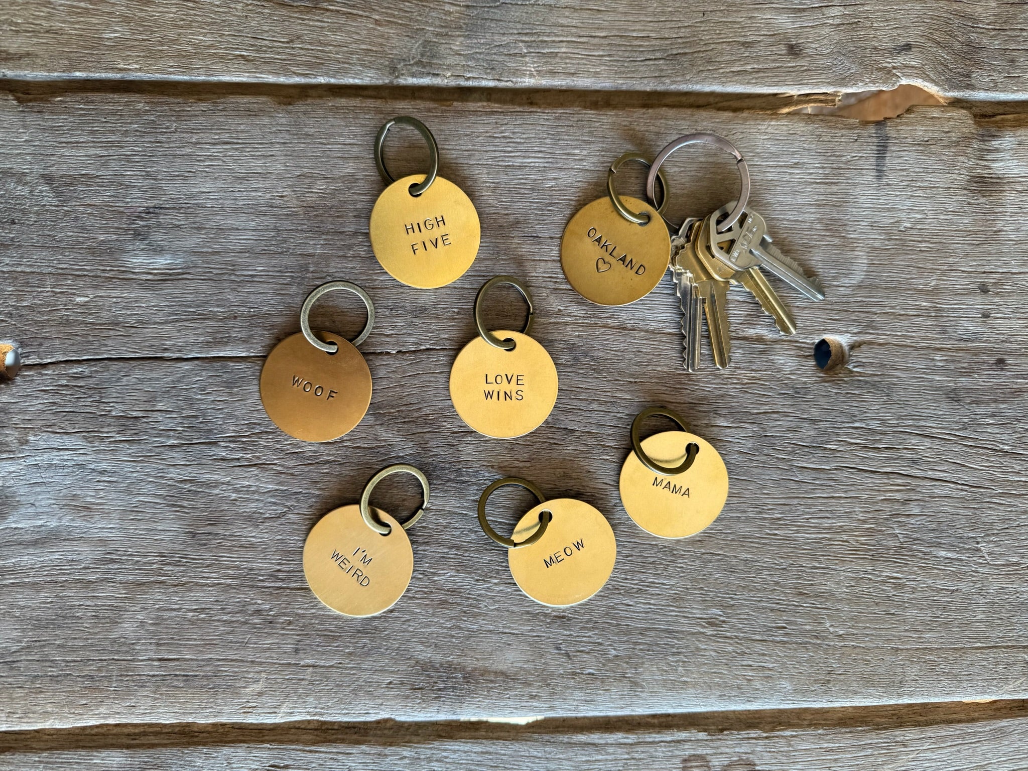 AG Brass Key Ring