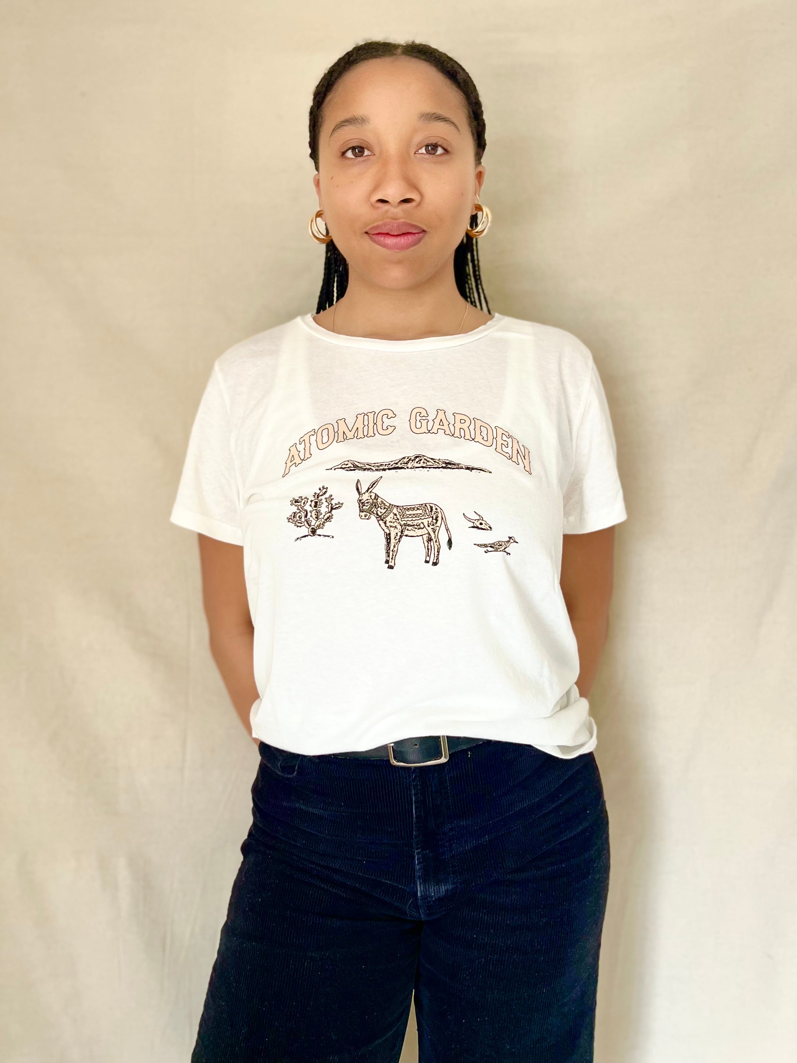 AG Donkey Tee White