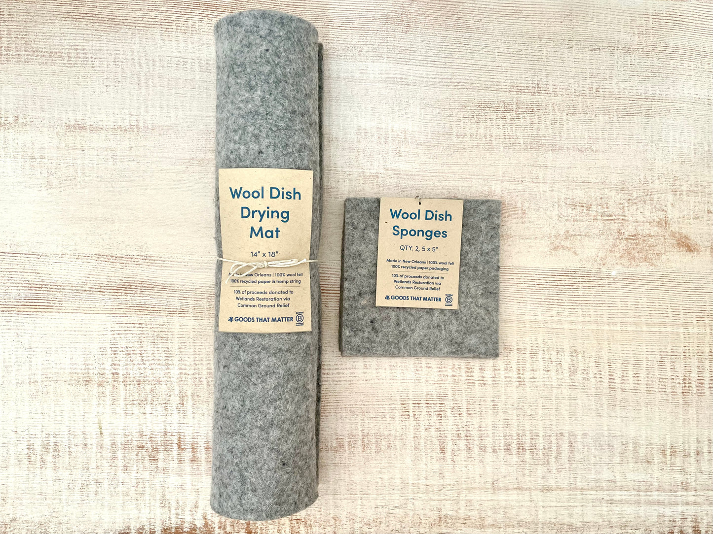 Wool Dish Sponges