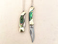 Abalone Knife Necklace